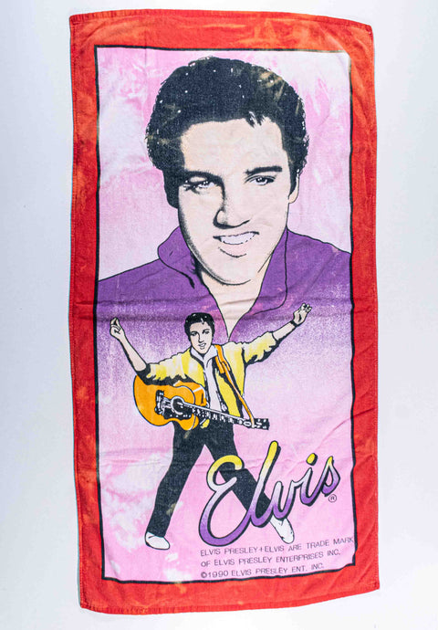 1990 Elvis Presley Beach Towel