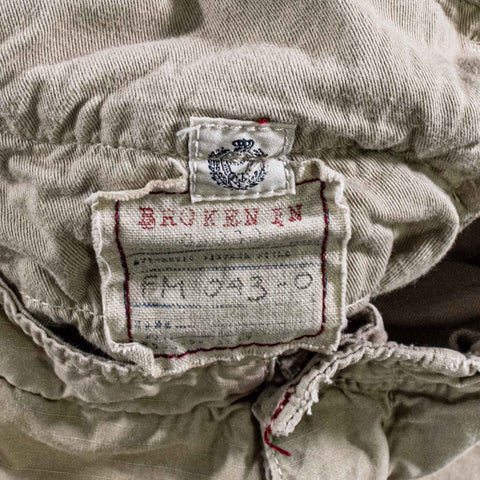 J Crew Broken In Military Ripstop Cargo Pants