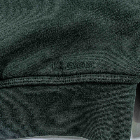 LL Bean Katahdin Iron Works Zip Sweatshirt Sherpa Lined