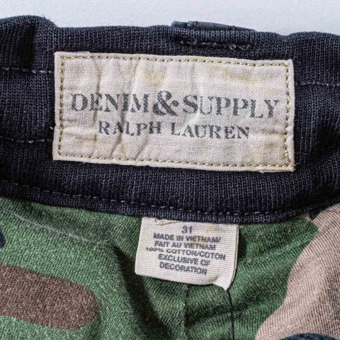 Ralph Lauren Denim & Supply Military Paratrooper Cargo Jogger Pants