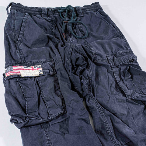 Ralph Lauren Denim & Supply Military Paratrooper Cargo Jogger Pants