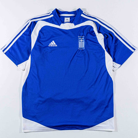 2004 Greece Adidas Euro Home Jersey
