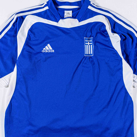 2004 Greece Adidas Euro Home Jersey