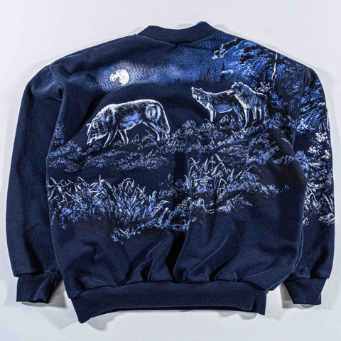 Art Unlimited Wolf Nature AOP Wilderness Sweatshirt