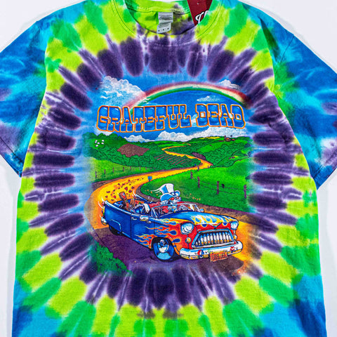Grateful Dead Truckin Up To Buffalo Tie Dye T-Shirt