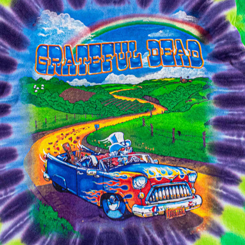 Grateful Dead Truckin Up To Buffalo Tie Dye T-Shirt
