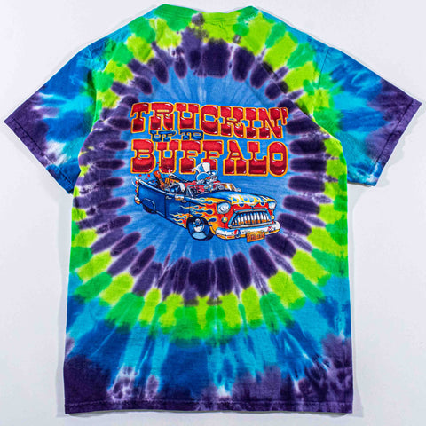 Grateful Dead Truckin Up To Buffalo Tie Dye T-Shirt