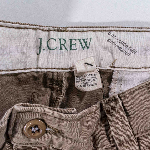 J Crew Stone Washed Cotton Twill Chino Pants Made in USA