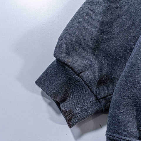 Russell Athletic Blank Zip Hoodie Sweatshirt Sun Faded