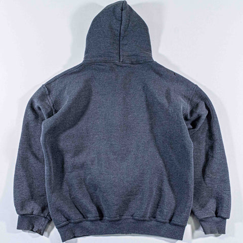 Russell Athletic Blank Zip Hoodie Sweatshirt Sun Faded