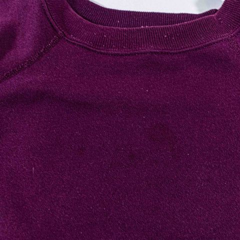 Hanes Blank Cutoff Sweatshirt Short Sleeve