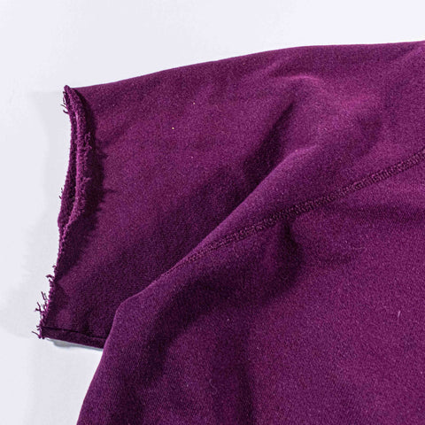 Hanes Blank Cutoff Sweatshirt Short Sleeve