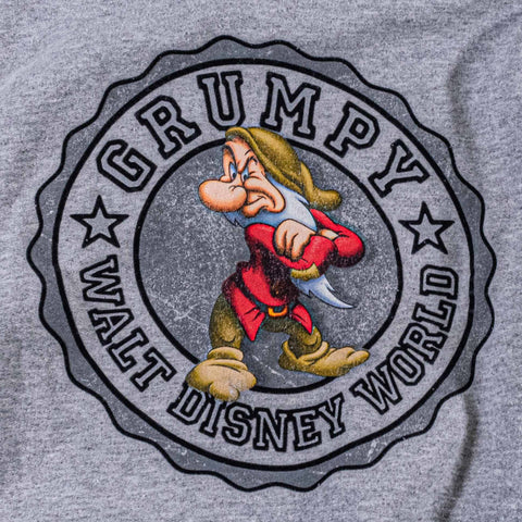 Walt Disney World Grumpy Zip Hoodie Sweatshirt