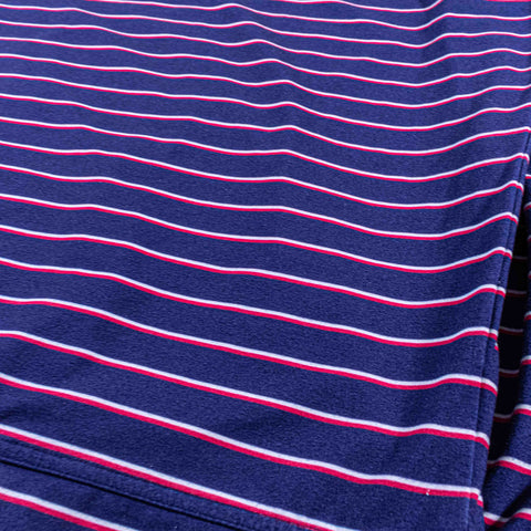 Rhoback Striped Performance 1/4 Zip Pullover American Flag