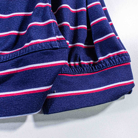 Rhoback Striped Performance 1/4 Zip Pullover American Flag