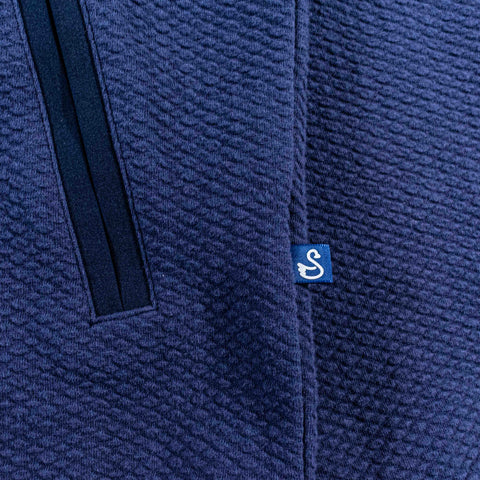 Swannies Textured Snap Hoodie Pullover