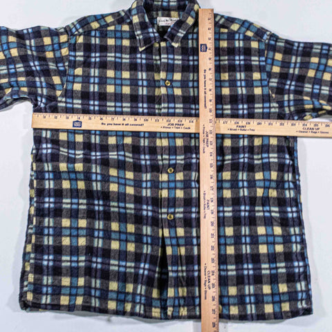 Sandy Mac Donald Loop Collar Flannel Shirt