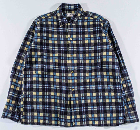 Sandy Mac Donald Loop Collar Flannel Shirt