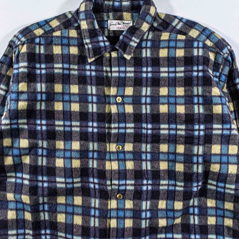 Sandy Mac Donald Loop Collar Flannel Shirt