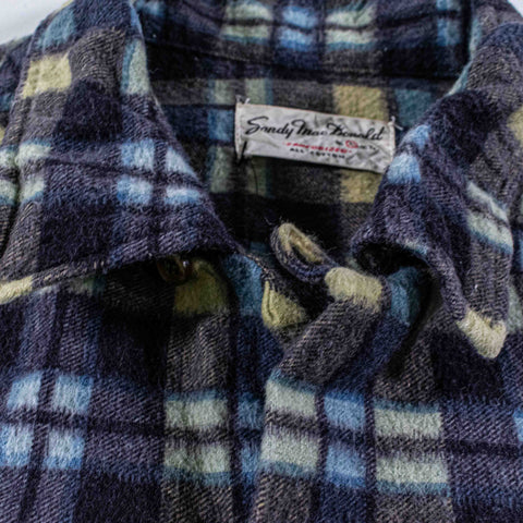 Sandy Mac Donald Loop Collar Flannel Shirt