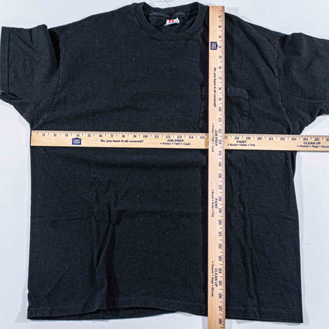 Hanes Blank Pocket T-Shirt Single Stitch