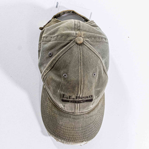 LL Bean Fishing Distressed Baseball Cap Dad Hat