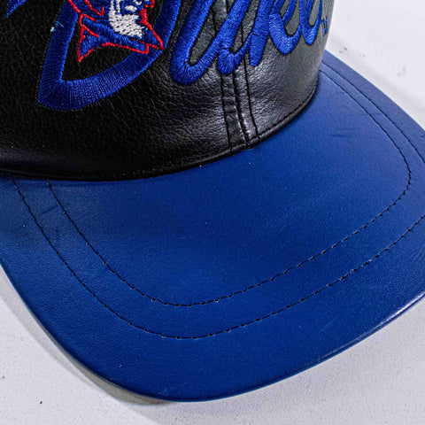 Duke University Blue Devils Leather Snapback Hat