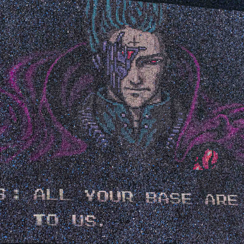 Zero Wing Video Game T-Shirt All Your Base Are Belong To Us