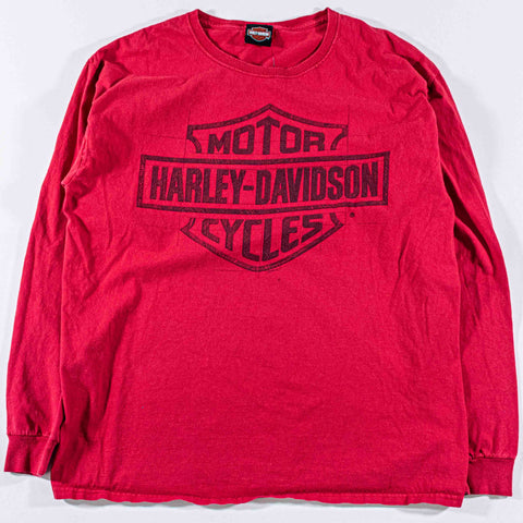 Harley Davidson Motorcycles Long Sleeve T-Shirt Outer Banks