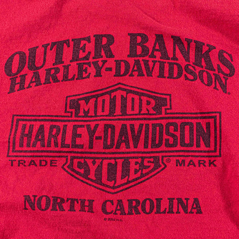 Harley Davidson Motorcycles Long Sleeve T-Shirt Outer Banks