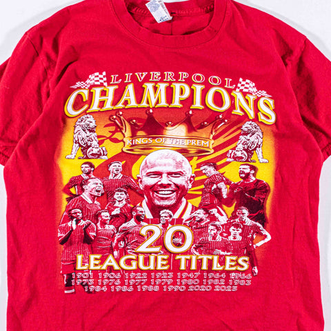 Liverpool 20 League Titles Premier League T-Shirt