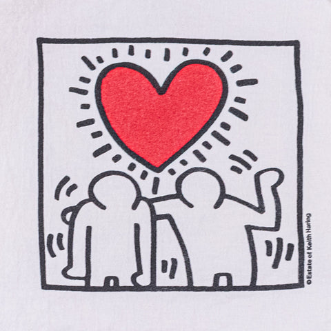 Keith Haring Be Mine Heart Pop Art T-Shirt