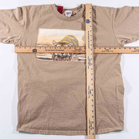 Tiger In Water Nature T-Shirt