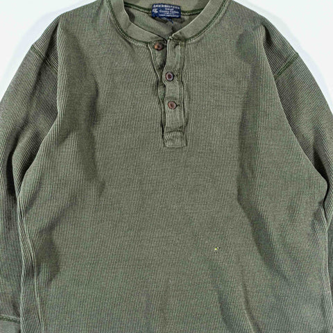 Abercrombie & Fitch Country Clothes Waffle Henley Shirt