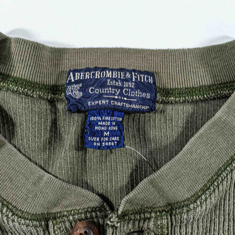 Abercrombie & Fitch Country Clothes Waffle Henley Shirt