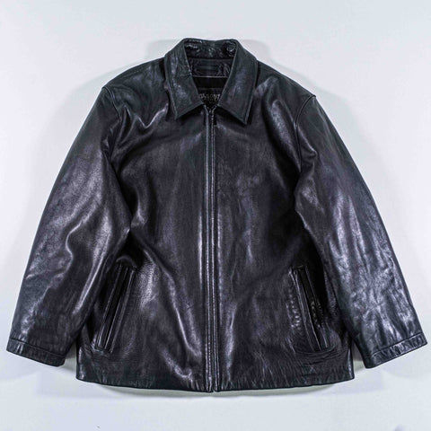 Wilson Lambskin Leather Bomber Jacket