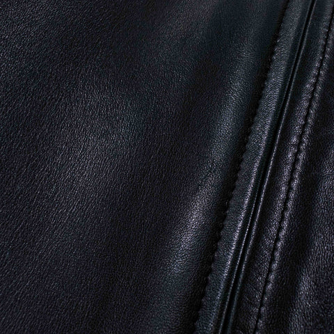 Wilson Lambskin Leather Bomber Jacket