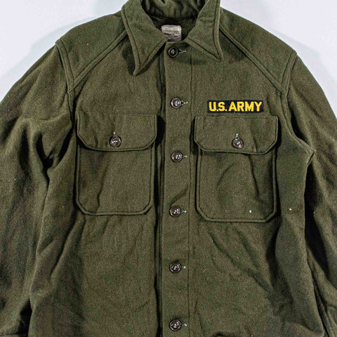US Army Wool Field Shirt Olive OG 108 1956