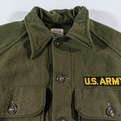 US Army Wool Field Shirt Olive OG 108 1956