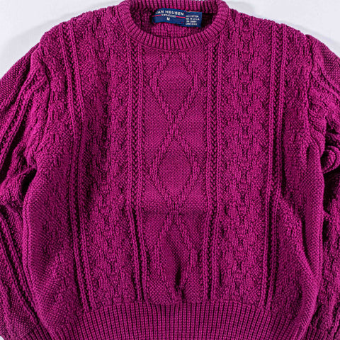 Van Heusen Chunky Cable Knit Fisherman Sweater