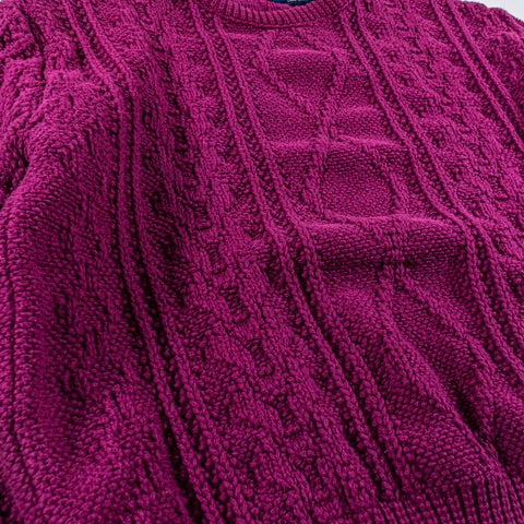 Van Heusen Chunky Cable Knit Fisherman Sweater