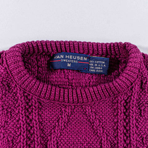Van Heusen Chunky Cable Knit Fisherman Sweater