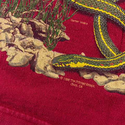 Snake All Over Print Nature T-Shirt