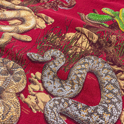 Snake All Over Print Nature T-Shirt