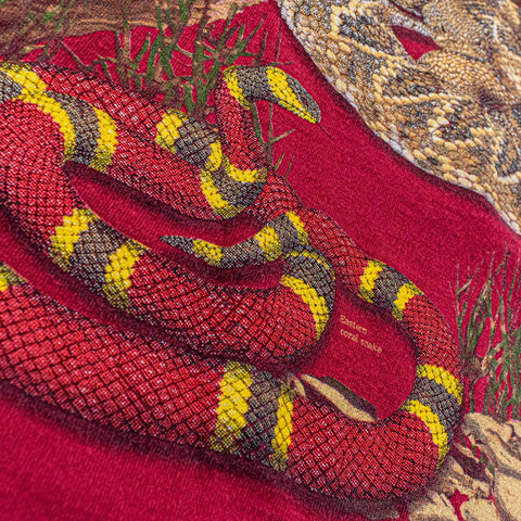 Snake All Over Print Nature T-Shirt