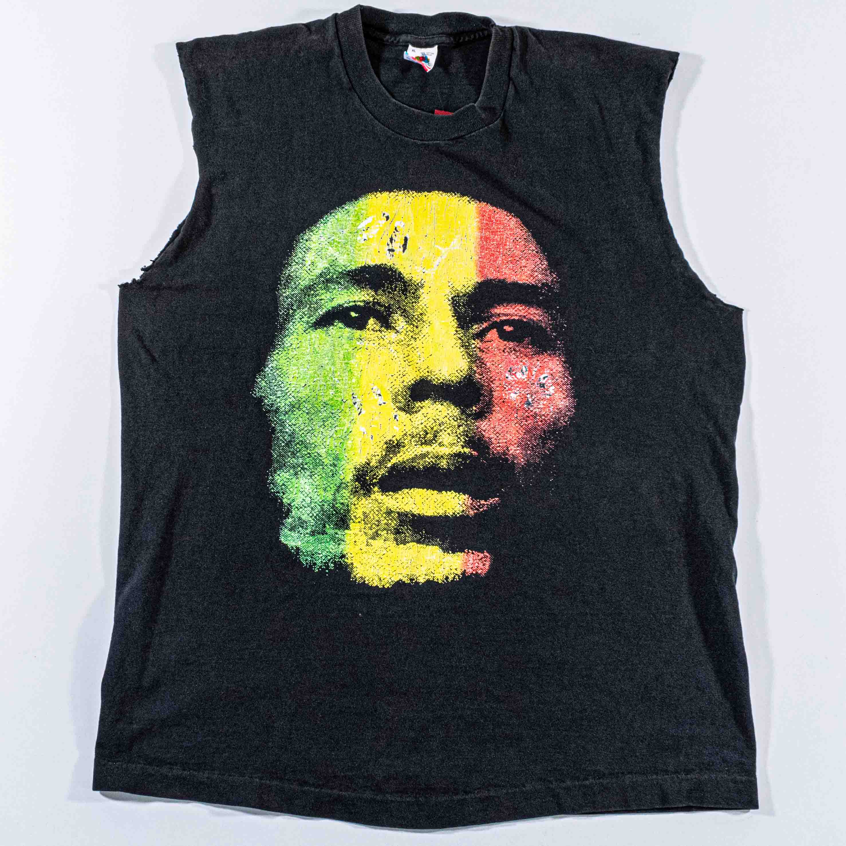 Bob Marley Redemption Song Cutoff T-Shirt– VNTG Shop