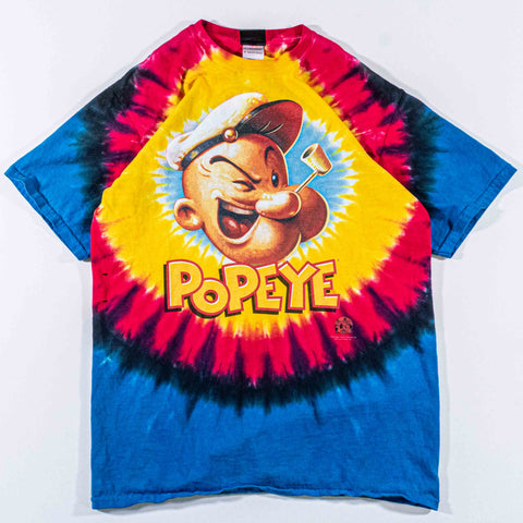 Liquid Blue Popeye Tie Dye T-Shirt