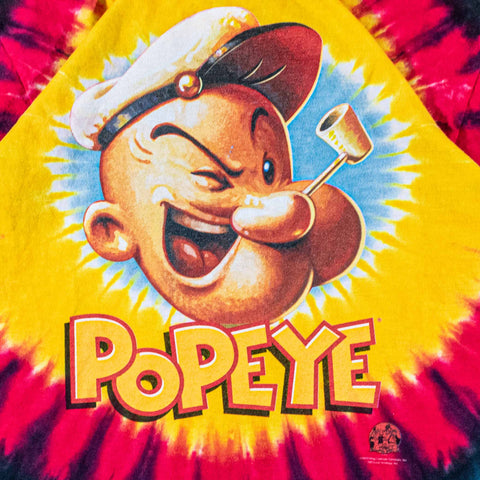 Liquid Blue Popeye Tie Dye T-Shirt
