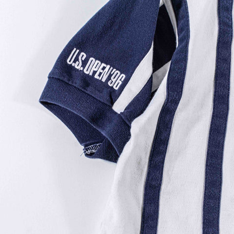 US Open 1996 Tennis Fila Polo Shirt Striped