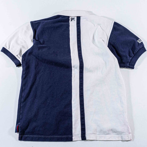 US Open 1996 Tennis Fila Polo Shirt Striped